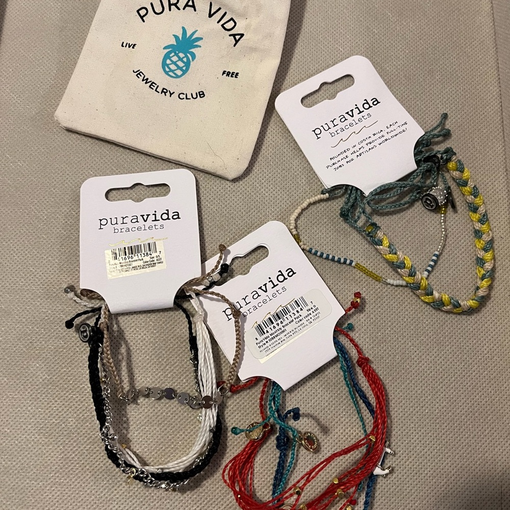 Pura Vida Bracelet Set - Multicolor